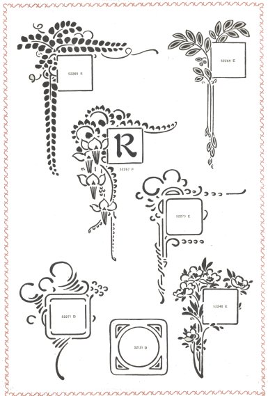 Lettrines G.Auriol